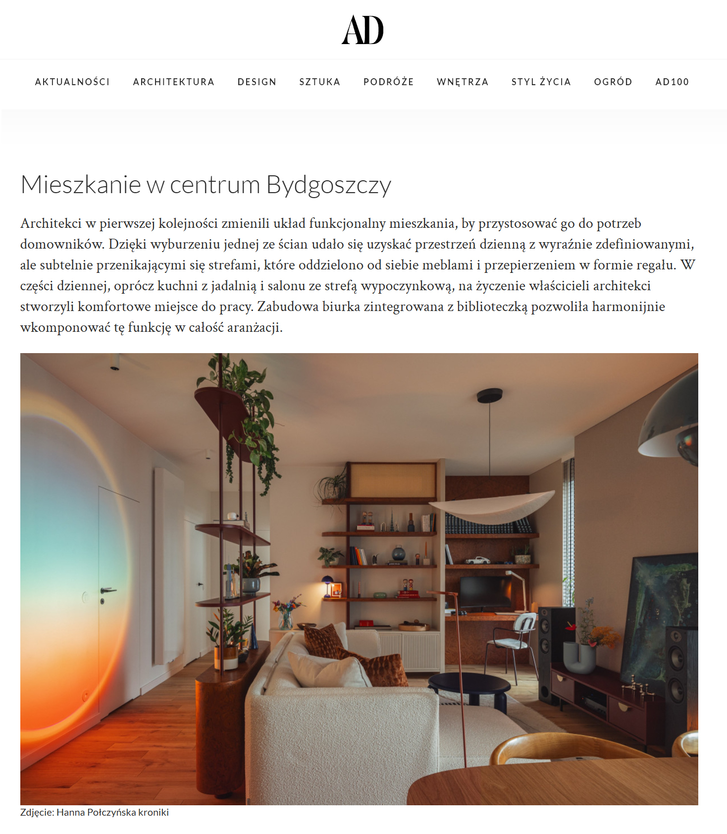 Publikacja Architectural Digest